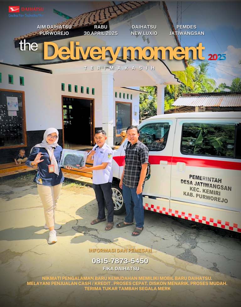 Foto Penyerahan Unit Sales Mobil Daihatsu Fika 3 Daihatsu Magelang