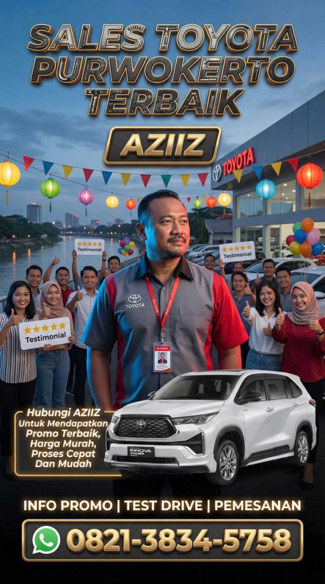 Sales Mobil Toyota Purwokerto Aziiz 1 Toyota Purwokerto
